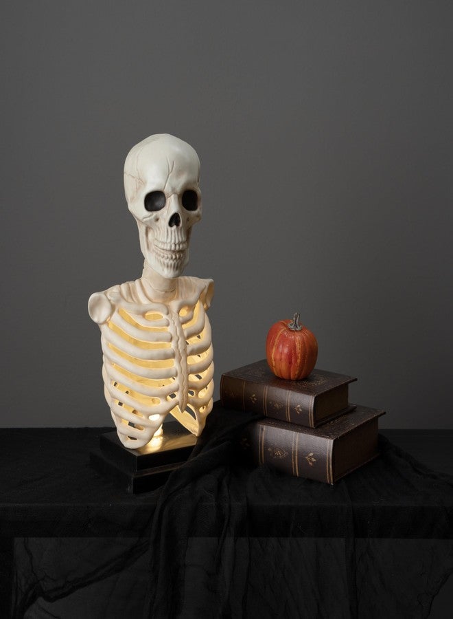 كريزي بونز تمثال نصفي لهيكل عظمي من Crazy Bonez مع إضاءة وصوت، ارتفاعه 16 بوصة - Image 3